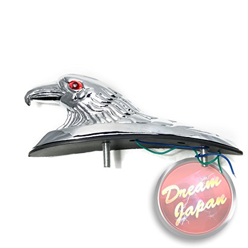 Amazon | バイク フェンダーマスコット エンブレム イーグル